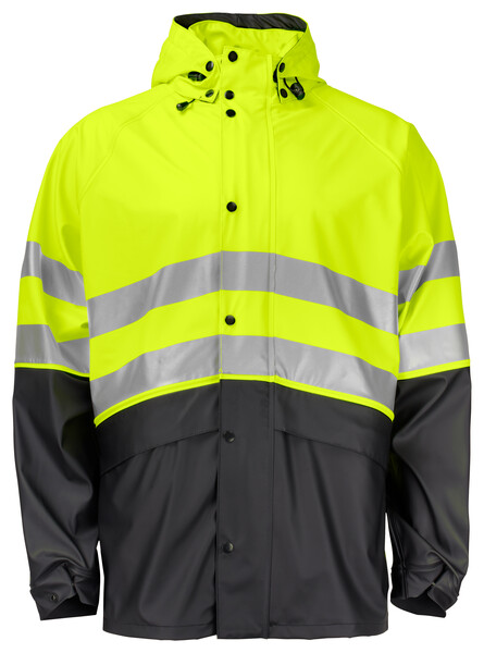 6431 RAINJACKET HV Yellow/black XXXL