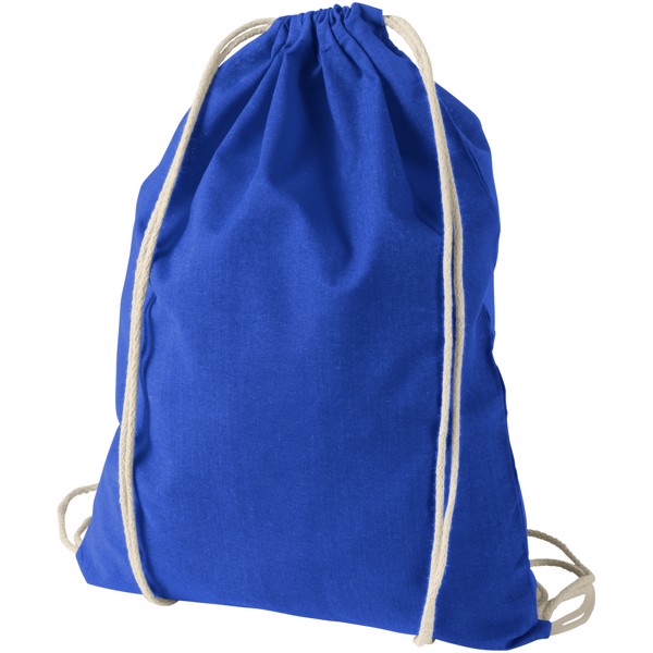 Royal blue cheap drawstring bag