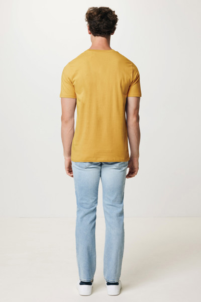 Tričko Iqoniq Brett z recykl. bavlny - Ochre Yellow / M