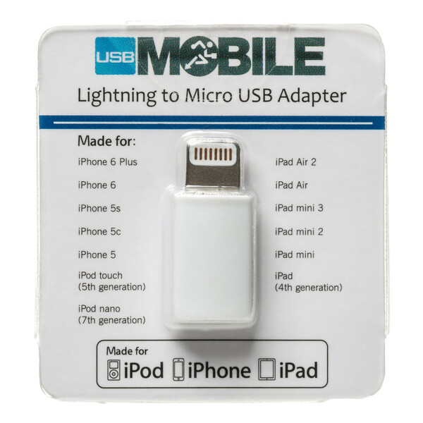 Adaptateur MFI Lightning  - blanc
