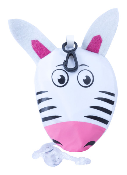 Hátizsák Noah, Zebra - Fehér