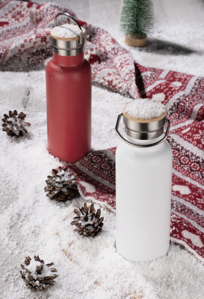 Travel bottle KAAN 500 ml - white