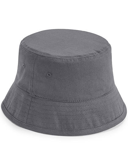 Organic Cotton Bucket Hat - Graphite Grey / S/M