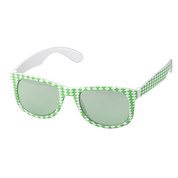 Spaßbrille "Bavaria" - Weiß/Grün