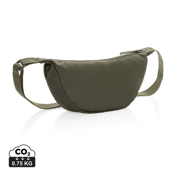 Sac banane en bandoulière en rPET AWARE™ Crescent - Kaki