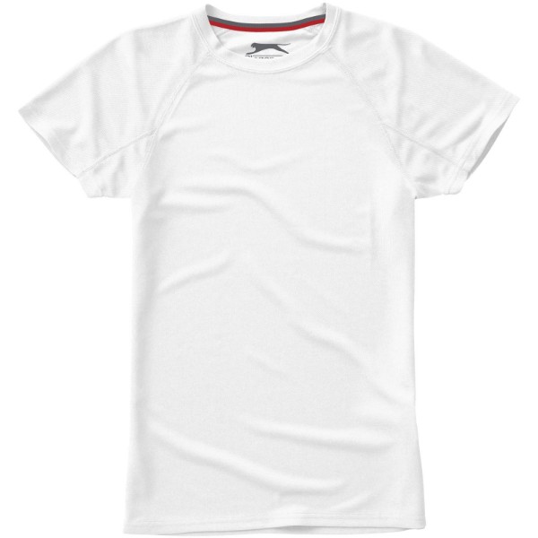 Dámské triko Serve s krátkým rukávem, s povrchovou úpravou - Bílá / L