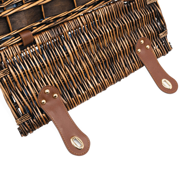 Willow picnic basket for 4 persons SUMMERTIME