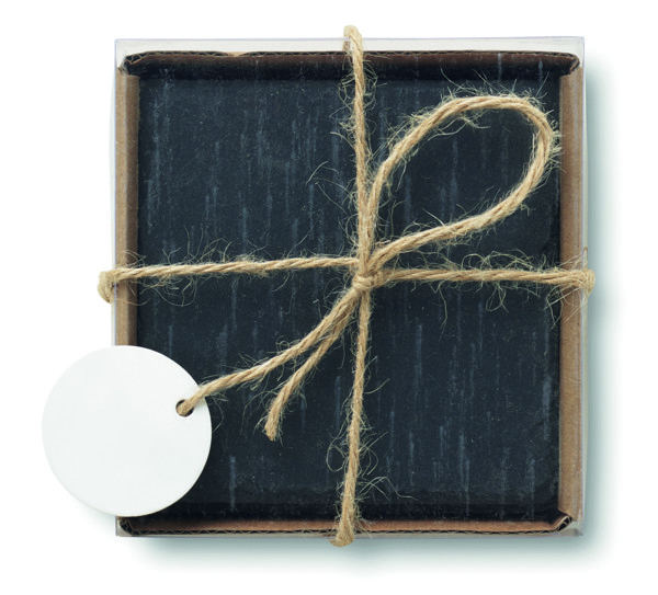 Sous-verres en ardoise Slate4