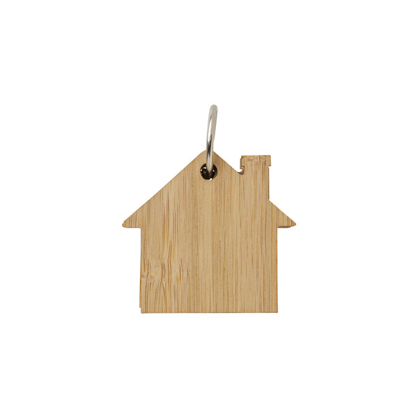 House-Shaped Sticky Notes (80 Pages), Bamboo Cover