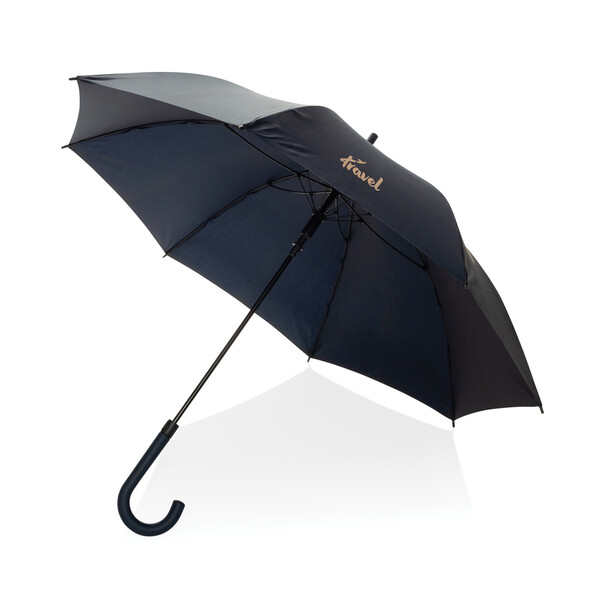 Parapluie  23'' à ouverture auto en rPET AWARE™ KENTO URBAN - Bleu Marine