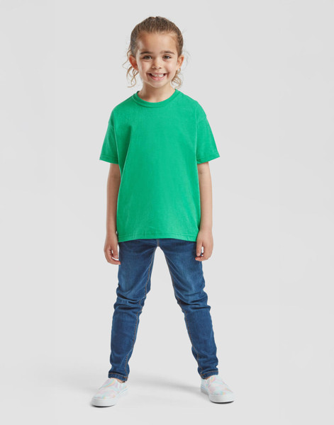 Kids Valueweight T - White / 152 (12-13)