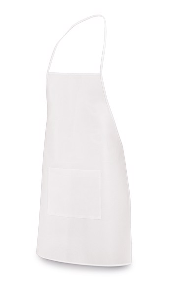 CELERY. Non-woven apron - White