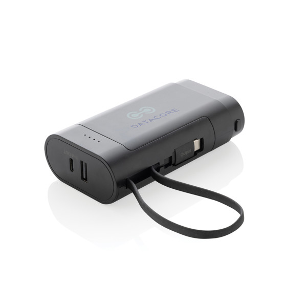 CycleCell powerbank 10.000 mAh, kabel tipa C