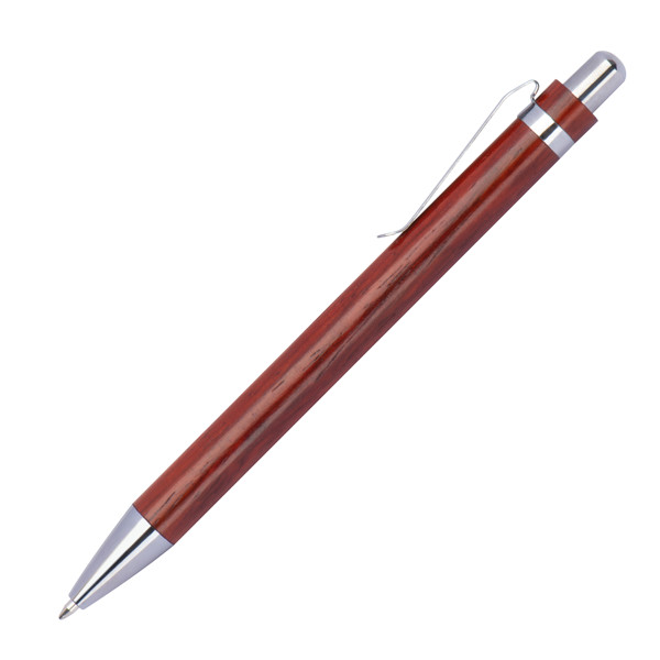 Wooden ball pen JESSE - Brown