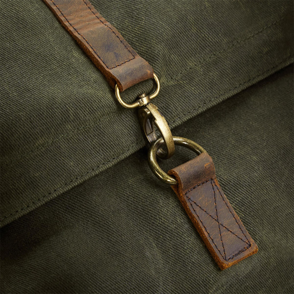 Heritage Waxed Canvas Backpack - Black / ONE SIZE
