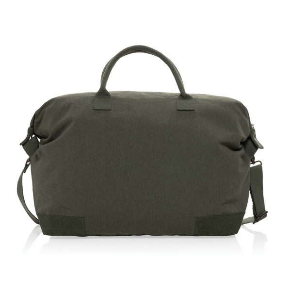 Víkendová taška Kezar z 500g recykl. canvas AWARE™ - Zelená