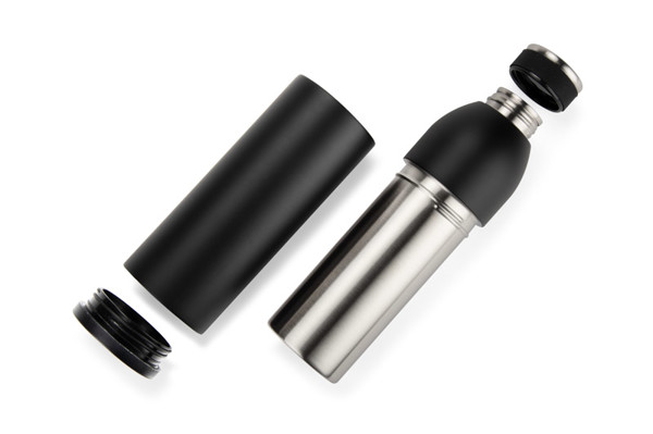 Dvojna termo steklenica 850 ml, snemljiva skodelica