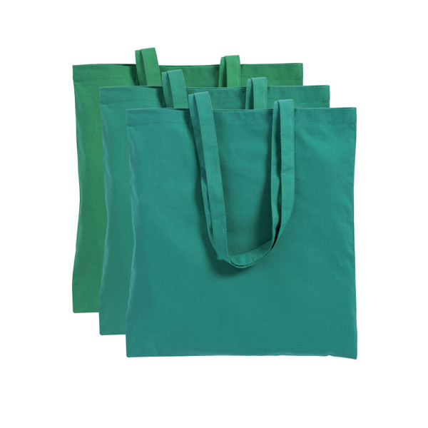 220 G/M2 Cotton Shopping Bag, Long Handles - Different Shades Within The Same Batch