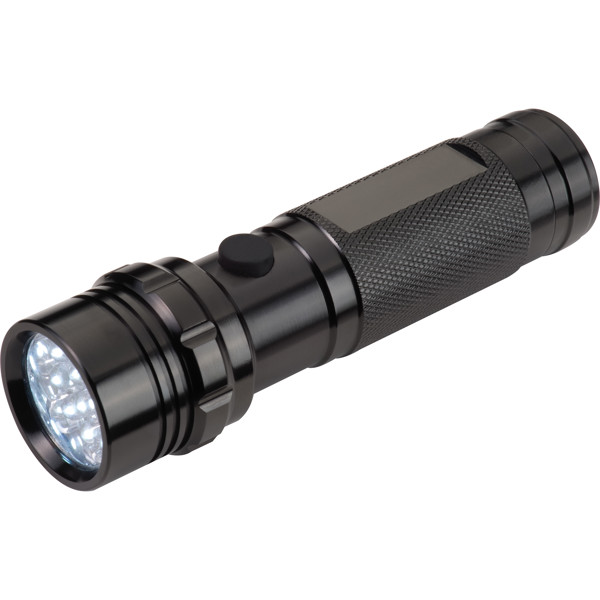 ERASMO Lanternă cu 14 LED-uri - Black