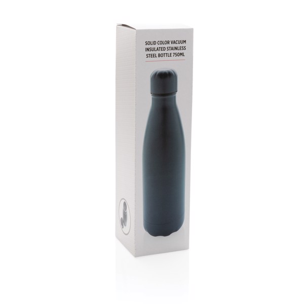 Bouteille isotherme en acier 750ml - Bleu Marine