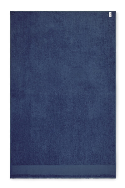 Serviette de bain en coton Island 100 - Bleu Royal