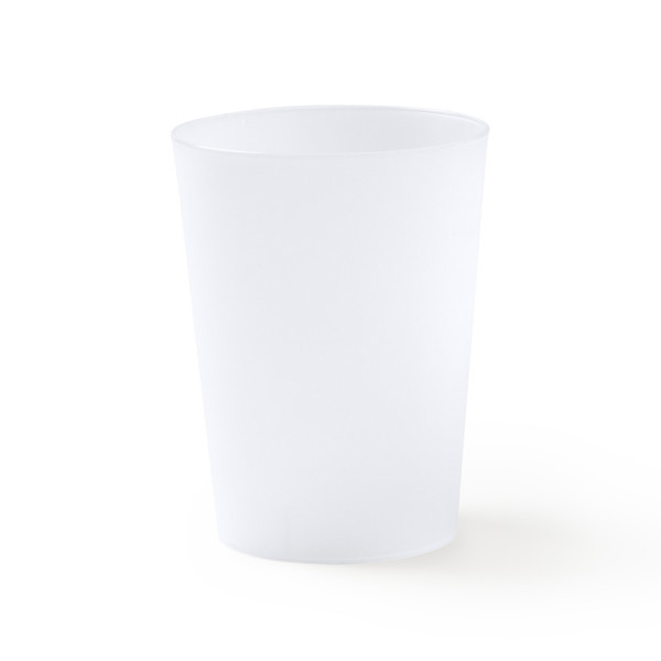 Reusable promotional PP cup 500 ml custom printed