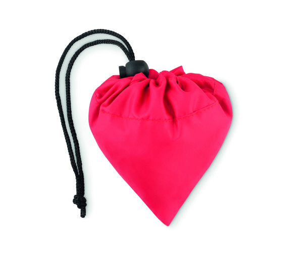 Foldable RPET shopping bag Foldpet - Red
