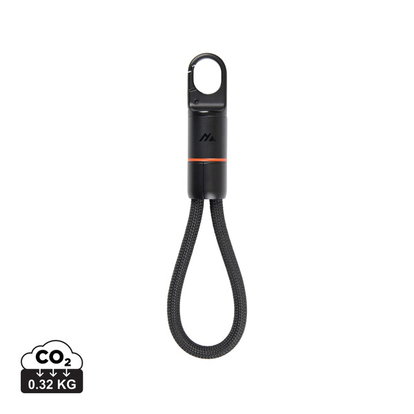 Nordic Drift Everest USB-C 60W fast charging carabiner cable