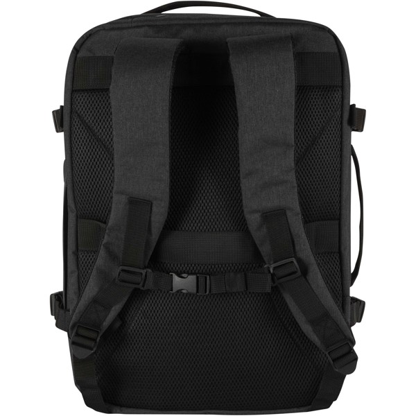 Libra 17" GRS gerecycleerde handbagagerugzak 25L - Gemêleerd houtskool
