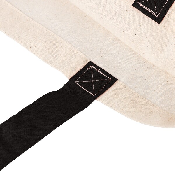 Cotton (140 gsm) shopping bag Maris - Black