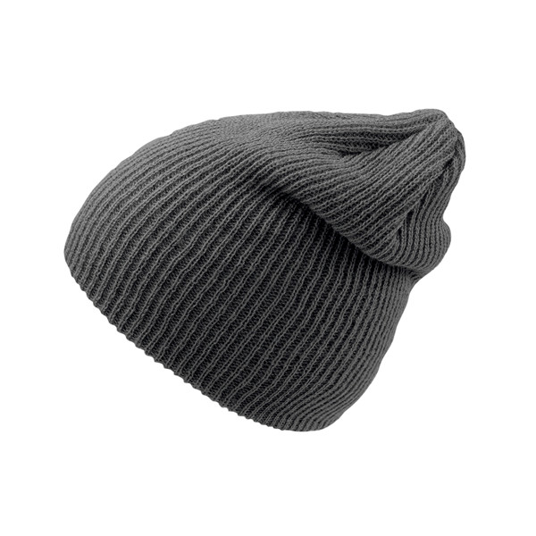Gorro Skate, 100% Acrílico - Cinza Escuro