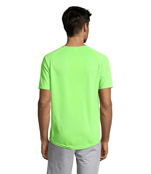 SPORTY T-shirt homem - Verde Fluo3XL
