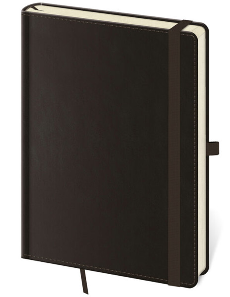 Notebook Double Black L dot grid