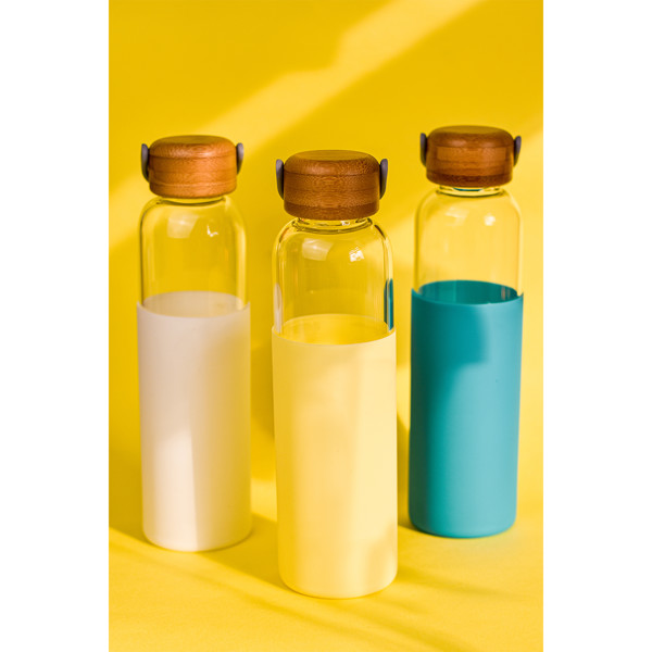 560 ml Refresh glass bottle - White