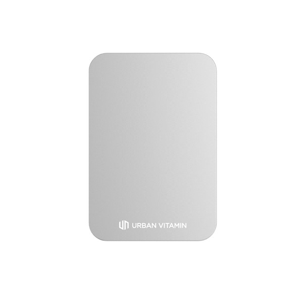 Urban Vitamin Burbank RCS plastic/alu  3000 mah powerbank - Silver