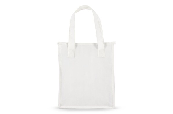 R-PET Sac isotherme non tissé 23x 15 x 27.5cm 75g/m² - Blanc
