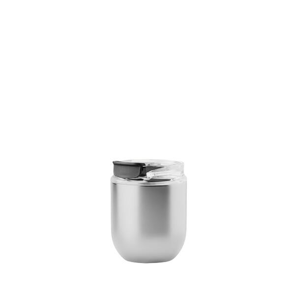 HOOKIPA S - BND877S - Bouteille et gobelet 2 en 1 (350 ml / 200 ml) Double paroi en acier inoxydable recyclé et ABS