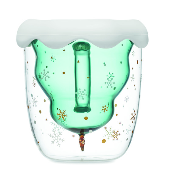 Verde mug, double wall borosilicate, 250ml