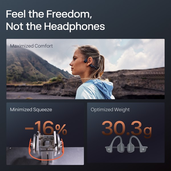 Shokz OpenRun Pro 2, Bluetooth in-ear headphones, USB-C