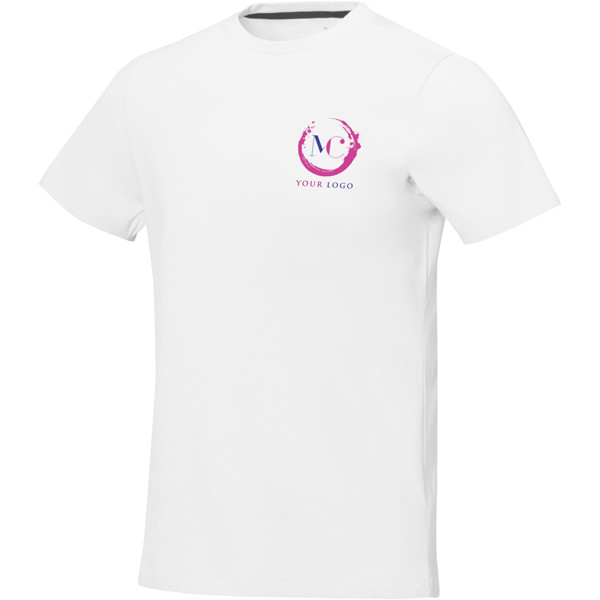 T-shirt de manga curta Nanaimo de homem - Branco / L