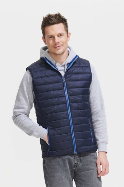 Sol's Wave Men - Ελαφρύ bodywarmer - Metal Grey / 2XL