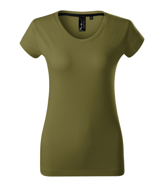 Tričko Dámské Malfini Premium® Exclusive - Avocado Green / L