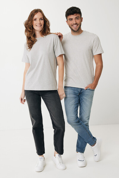 Lehké tričko Iqoniq Sierra z recykl. bavlny - Light Heather Grey / XL