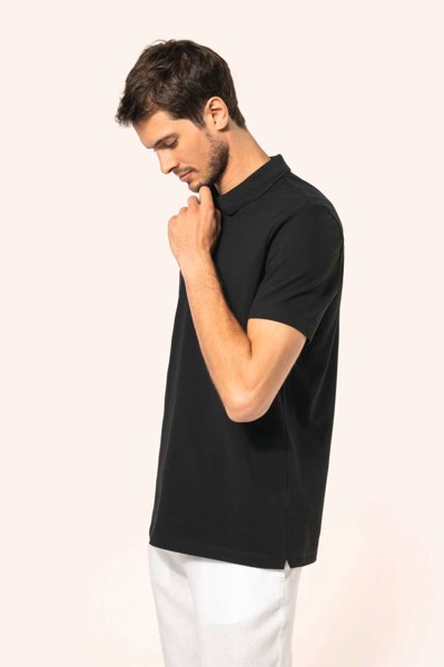 MUŠKA POLO MAJICA KRATKIH RUKAVOVA SUPIMA® - Bijela / 2XL
