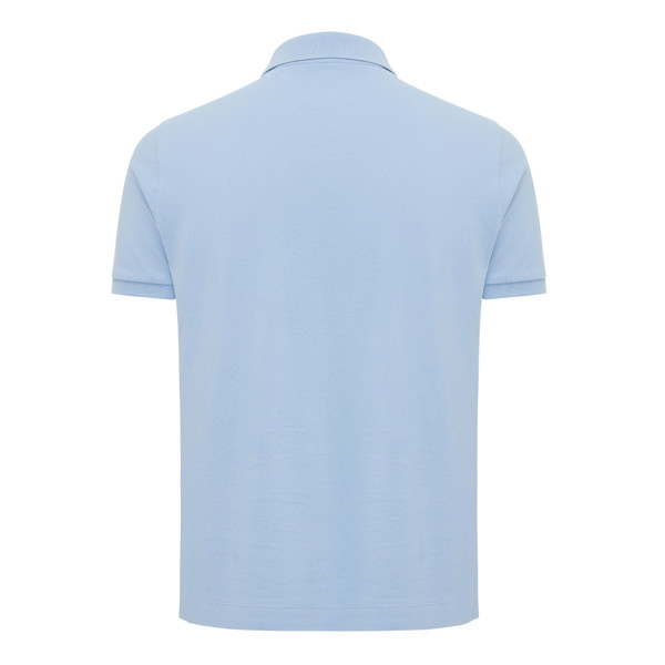 Polo tričko IQONIQ Yosemite z recykl. bavlny - Sky Blue / XXS