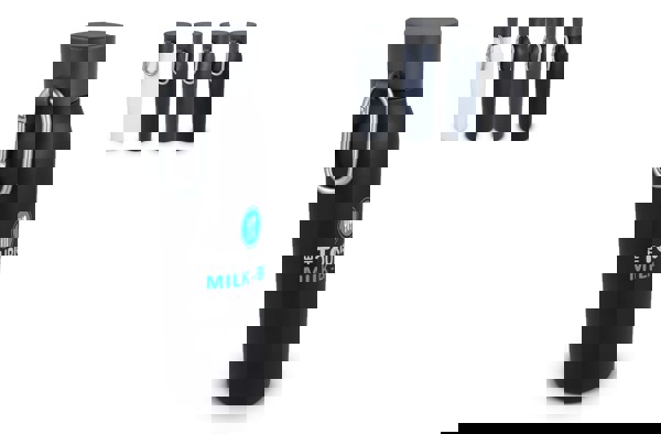 Carabiner matt finish thermo bottle 600ml - White