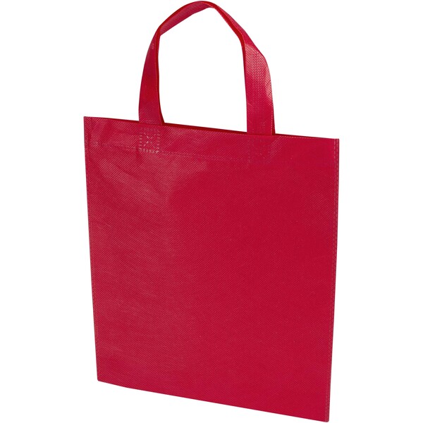 Mini tote bag in tessuto riciclato certificato GRS da 3 litri EcoSeal - Rosso