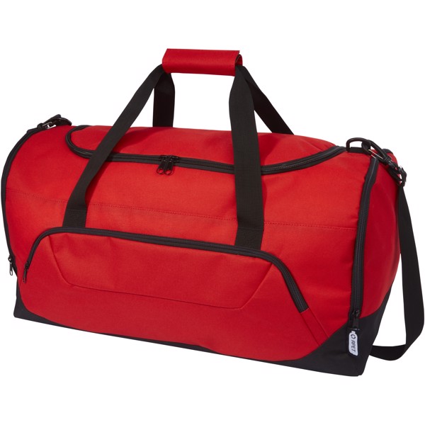 Retrend GRS RPET duffel bag 40L - Red