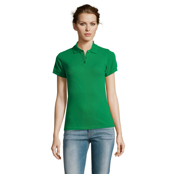 Women's kelly cheap green polo shirts