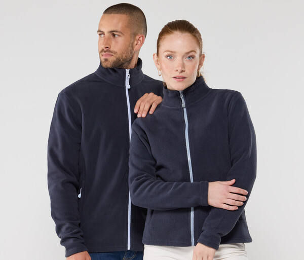 Veste polaire homme zippée - WHITE / 4XL